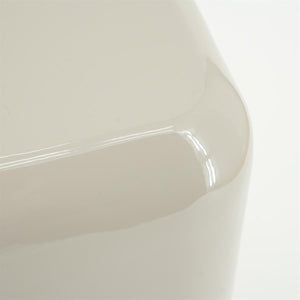 Poef/stoel Dixon By-Boo - Taupe 34x34x42 cm