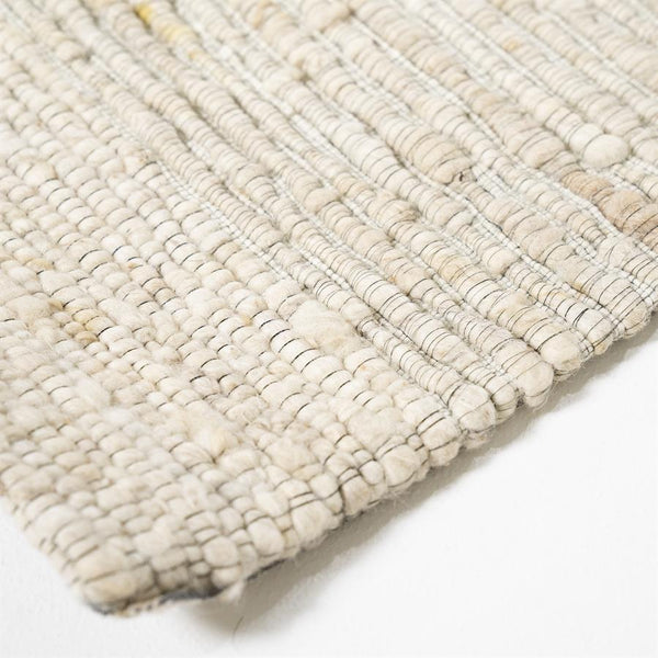 Vloerkleed wol Takara  By-Boo rechthoekig 160x230 - Ivory kleur