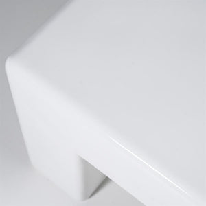 Salontafel Dew By-Boo wit 70x70 cm - Magnesiumcomposiet