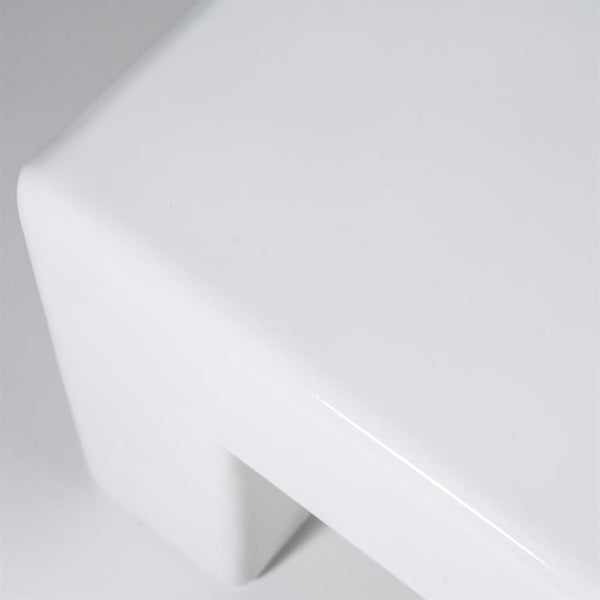 Salontafel Dew By-Boo wit 70x70 cm - Magnesiumcomposiet