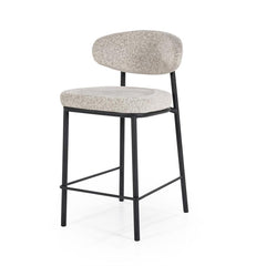 Barstoel Jari By-Boo - Beige stof