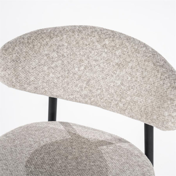 Barstoel Jari By-Boo - Beige stof