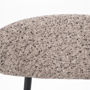 Barstoel Jari By-Boo - Taupe stof