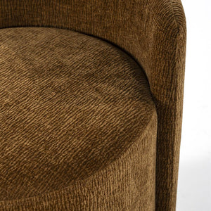 Poef/ bijzet stoel Marque By-Boo - Mustard stof