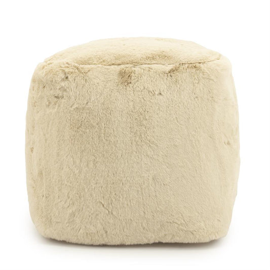 Poef Mosa By-Boo - Beige 45x45 cm