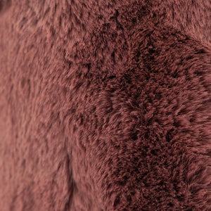 Poef Mosa By-Boo - burgundy roze 45x45 cm