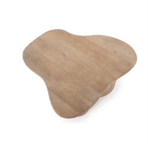 Salontafel set Fall organisch By-Boo 2 delig - Naturel mangohout