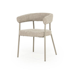 Eetkamerstoel Yovi By boo - Taupe stof