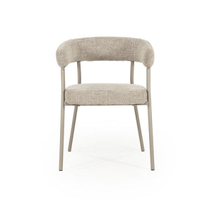 Eetkamerstoel Yovi By boo - Taupe stof