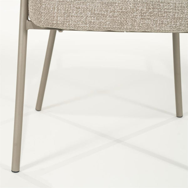 Eetkamerstoel Yovi By boo - Taupe stof