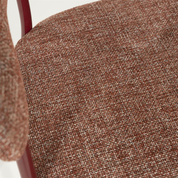 Eetkamerstoel Yovi By boo - Burgundy stof