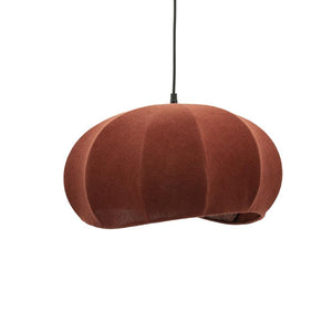 hanglamp Vinta By-Boo - Katoen burgundy/rood