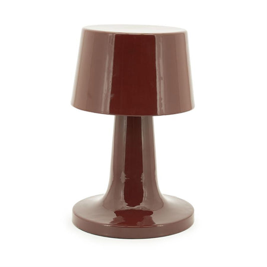 Tafellamp Alvo By-Boo - Burgundy/rood Geglazuurd