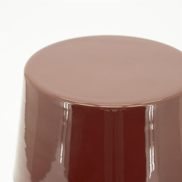 Tafellamp Alvo By-Boo - Burgundy/rood Geglazuurd