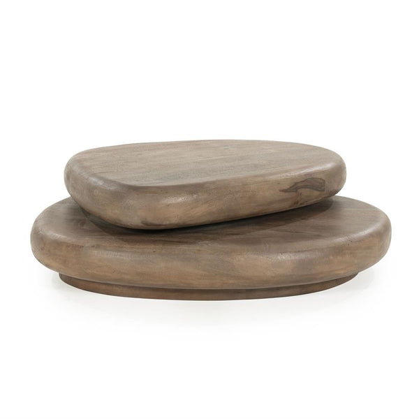 Salontafel draaibaar Kabo By-Boo - Mangohout bruin