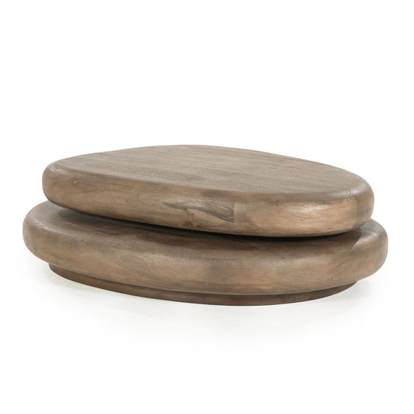 Salontafel draaibaar Kabo By-Boo - Mangohout bruin