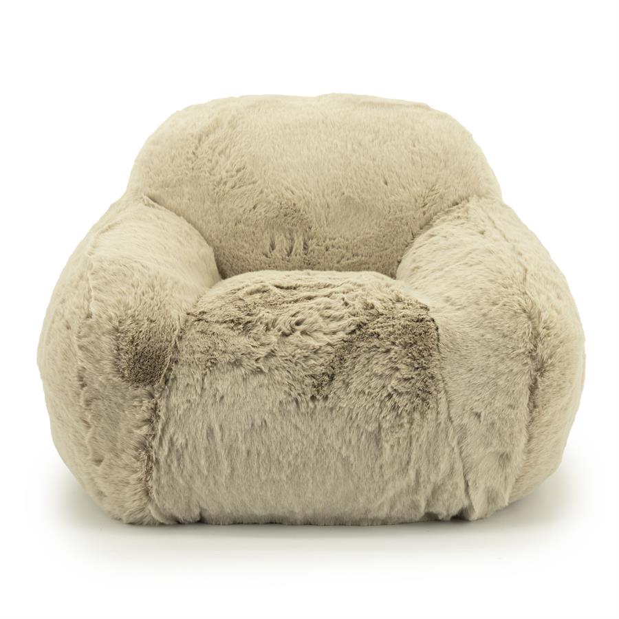 Little Hug kinder fauteuil/zitzak By-Boo - Taupe