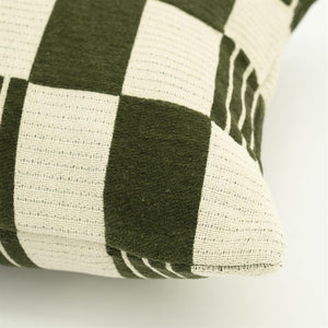 Sierkussen Twist By-Boo Groen - 45x45 cm