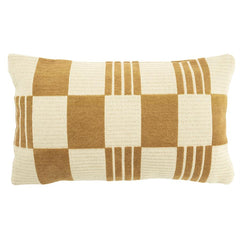 Sierkussen Twist By-Boo Mosterd - 35x55 cm