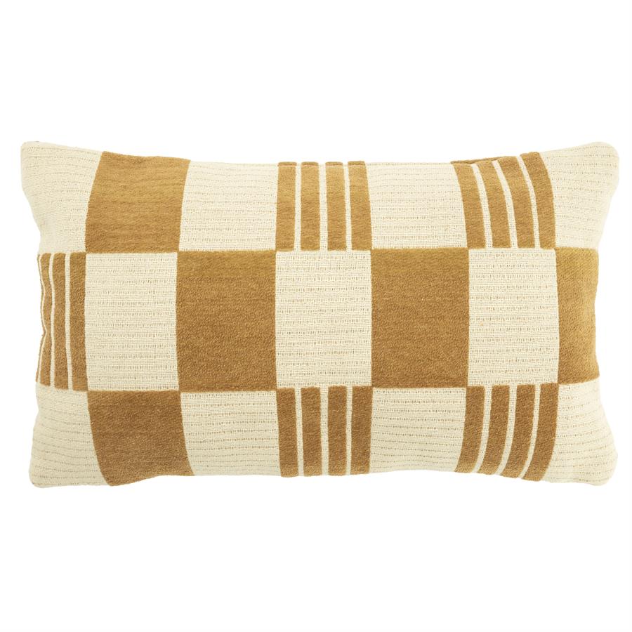 Sierkussen Twist By-Boo Mosterd - 35x55 cm