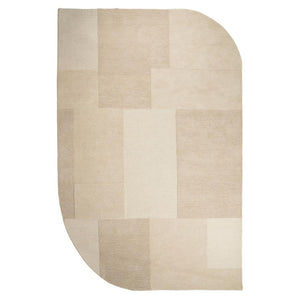 Vloerkleed Contour By-Boo 290x190 - Beige