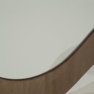 Vloerspiegel Laban XL By-Boo- Hout naturel 110 cm breed