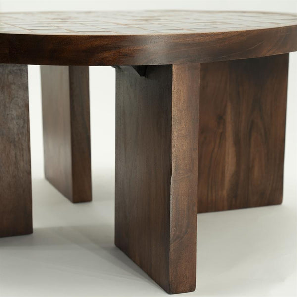 Salontafel TiledUp rond By- Boo