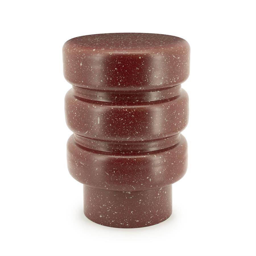 Salon/ bijzet tafel Spatter By-Boo - Burgundy