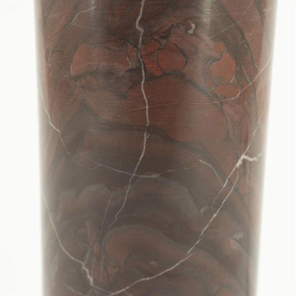 Tafel lamp Rosso By-Boo - Marmer oranje kap