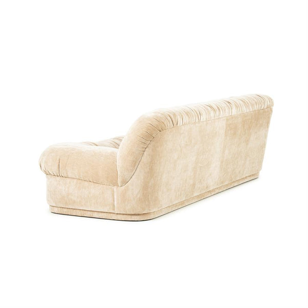 Retro 3 zits bank Sofa Nook By-Boo  - Beige stof (218 cm breed)