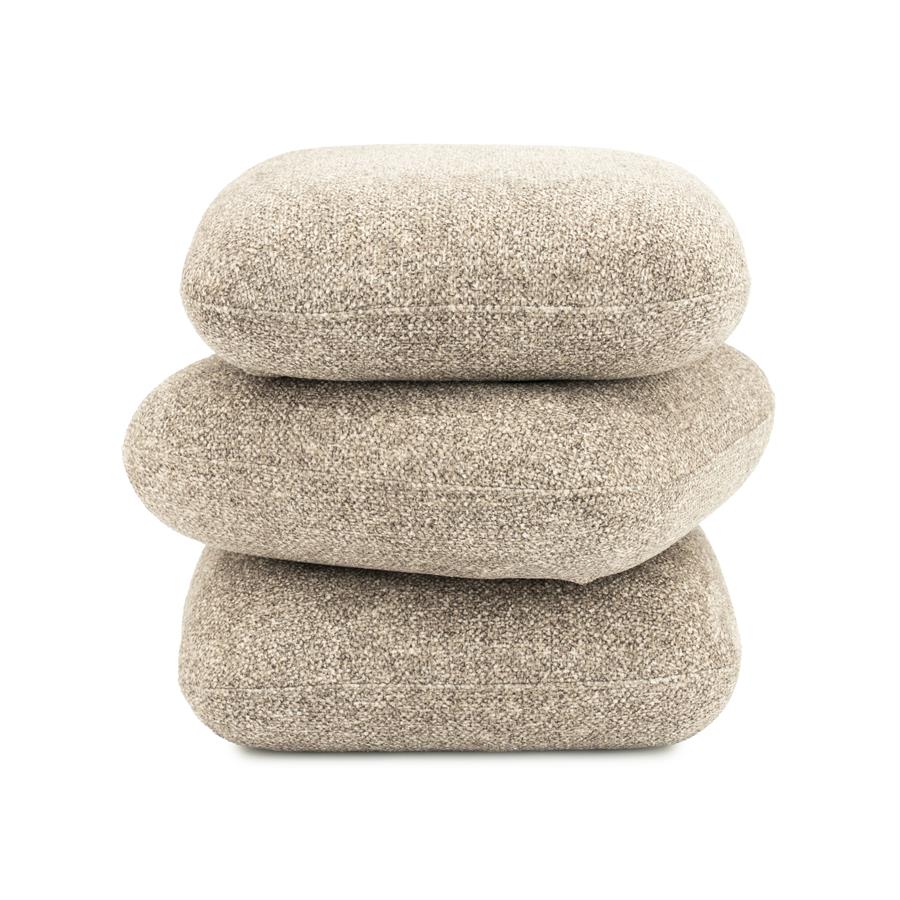 Poef Pillowscape By-Boo  - Taupe stof