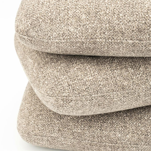 Poef Pillowscape By-Boo  - Taupe stof
