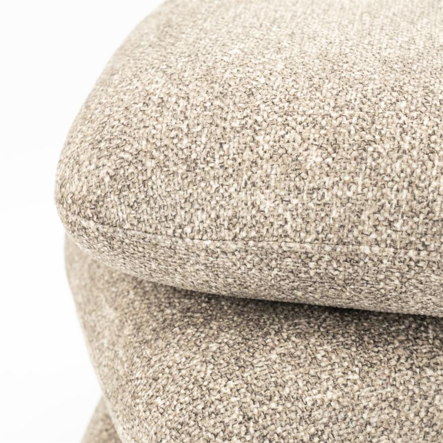 Poef Pillowscape By-Boo  - Taupe stof