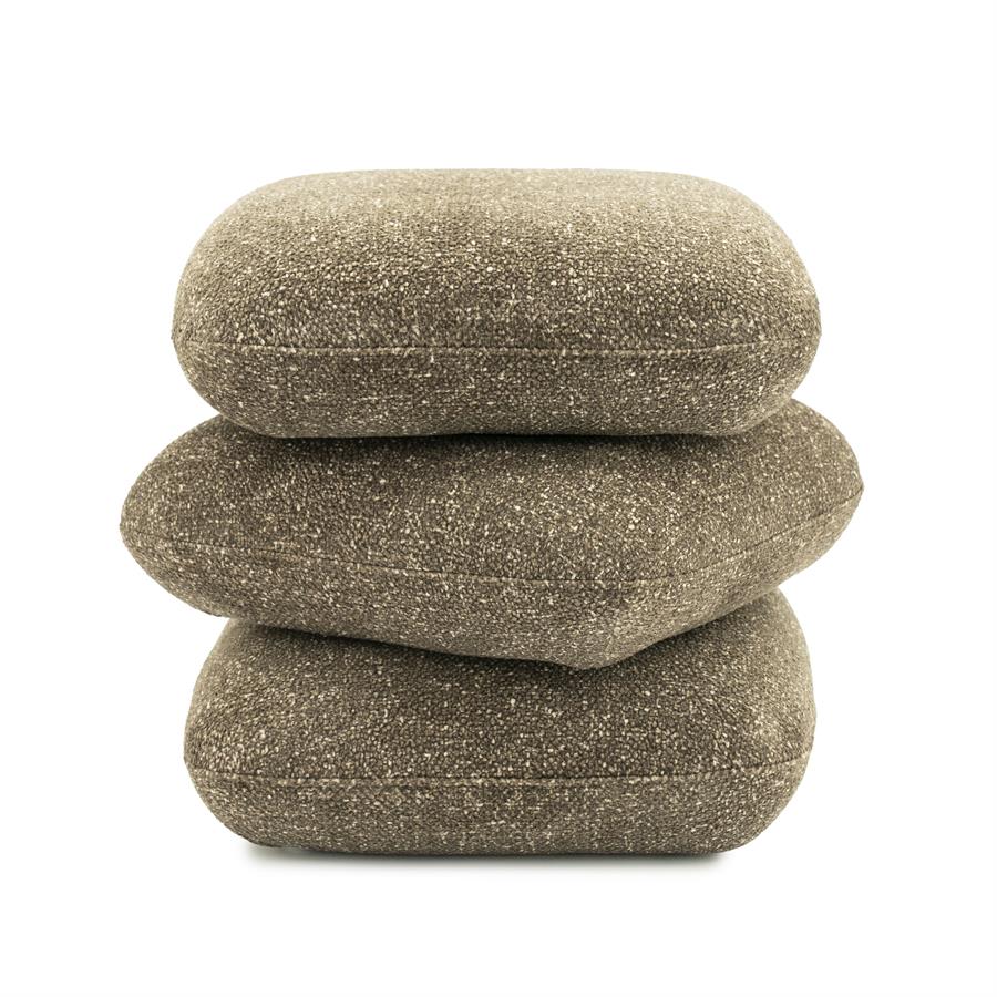 Poef Pillowscape By-Boo  - Groene stof