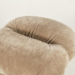 Retro poef/stoel Nook By-Boo  - Beige stof