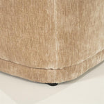Retro poef/stoel Nook By-Boo  - Beige stof