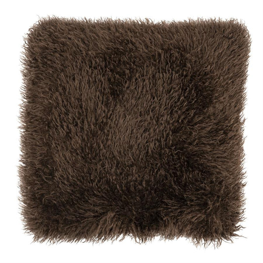 Sierkussen Doodly By-Boo donker bruin - 50x50 cm