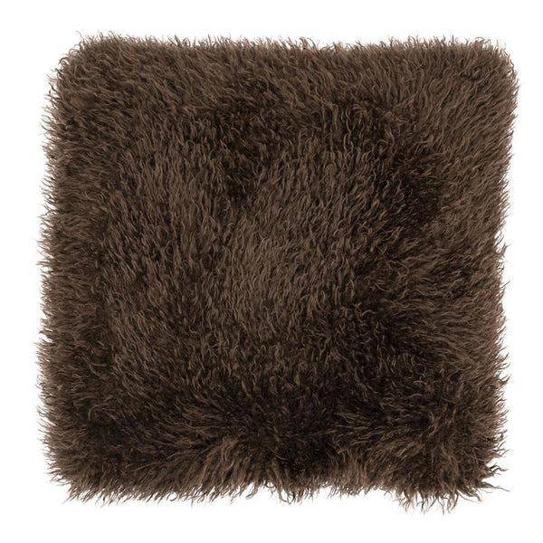 Sierkussen Doodly By-Boo donker bruin - 50x50 cm