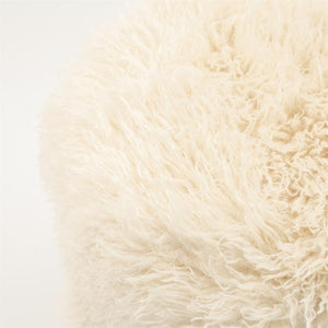 Poef/stoel Doodly By-Boo  - Beige doodle stof