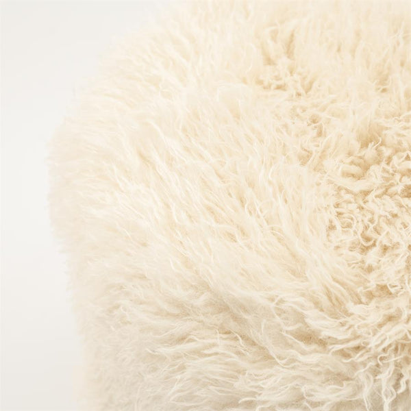 Poef/stoel Doodly By-Boo  - Beige doodle stof