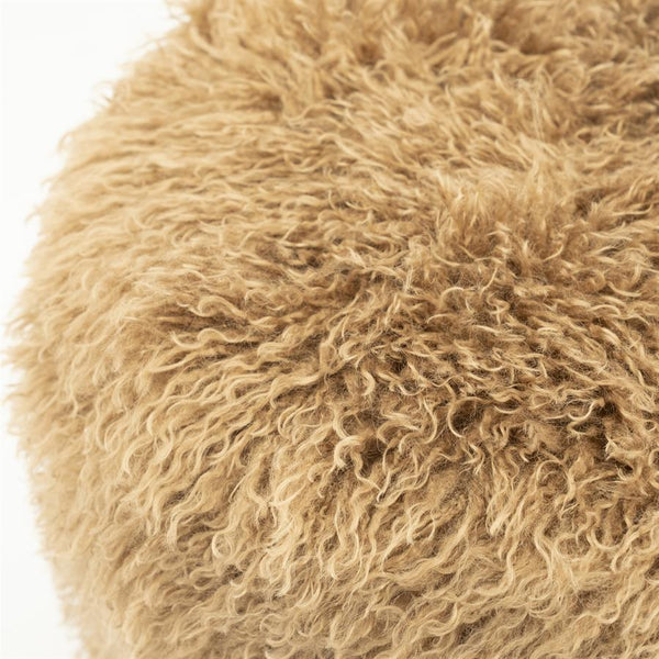 Poef/stoel Doodly By-Boo  - Taupe doodle stof