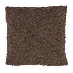 Sierkussen Teddy By-Boo donker bruin - 45x45 cm