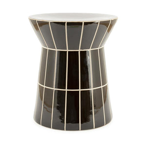 bijzettafel TileTastic 2 By-Boo - Aardewerk bruine kleur