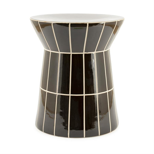 bijzettafel TileTastic 2 By-Boo - Aardewerk bruine kleur