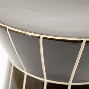 bijzettafel TileTastic 2 By-Boo - Aardewerk bruine kleur