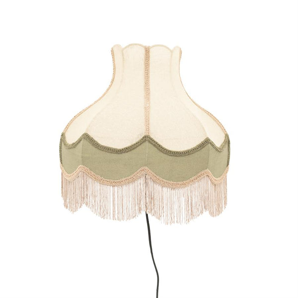 Retro Wandlamp Fringaloo By-Boo - Groen