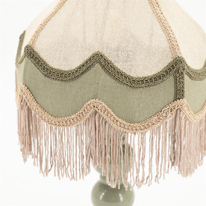 Retro Tafellamp Fringaloo By-Boo - Groen