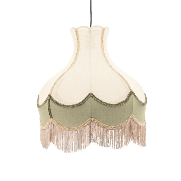 Retro Hanglamp Fringaloo By-Boo - Groen