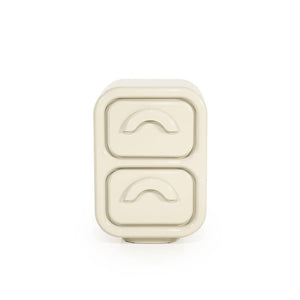 Ladenkast Gubby By-Boo small 2 laden - Beige hoogglans