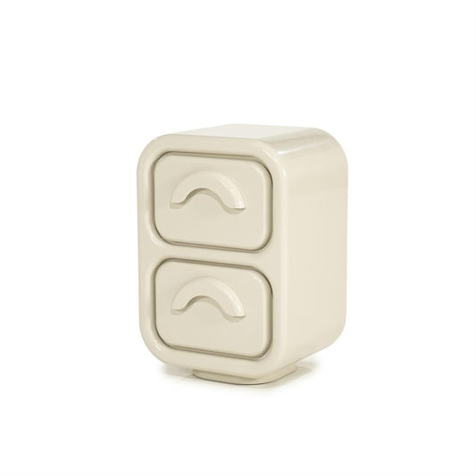 Ladenkast Gubby By-Boo small 2 laden - Beige hoogglans